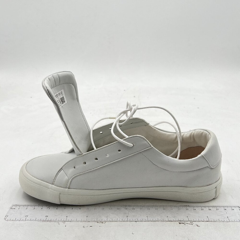 White Sneakers for Women Casual Shoes Lace Up Low Top White Platform Shoes